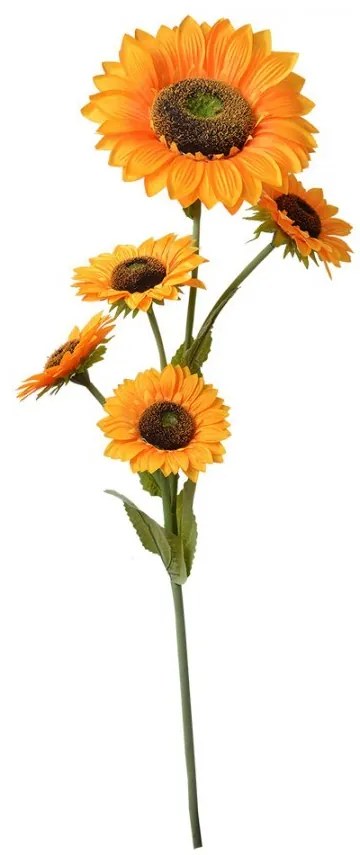 Umelá dekoračná kvetina slnečnice - 20*20*115 cm