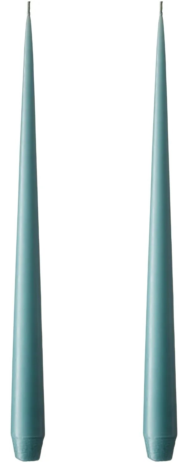 ester & erik Sviečka Taper 32 cm – 02 Agave – sada 2 ks