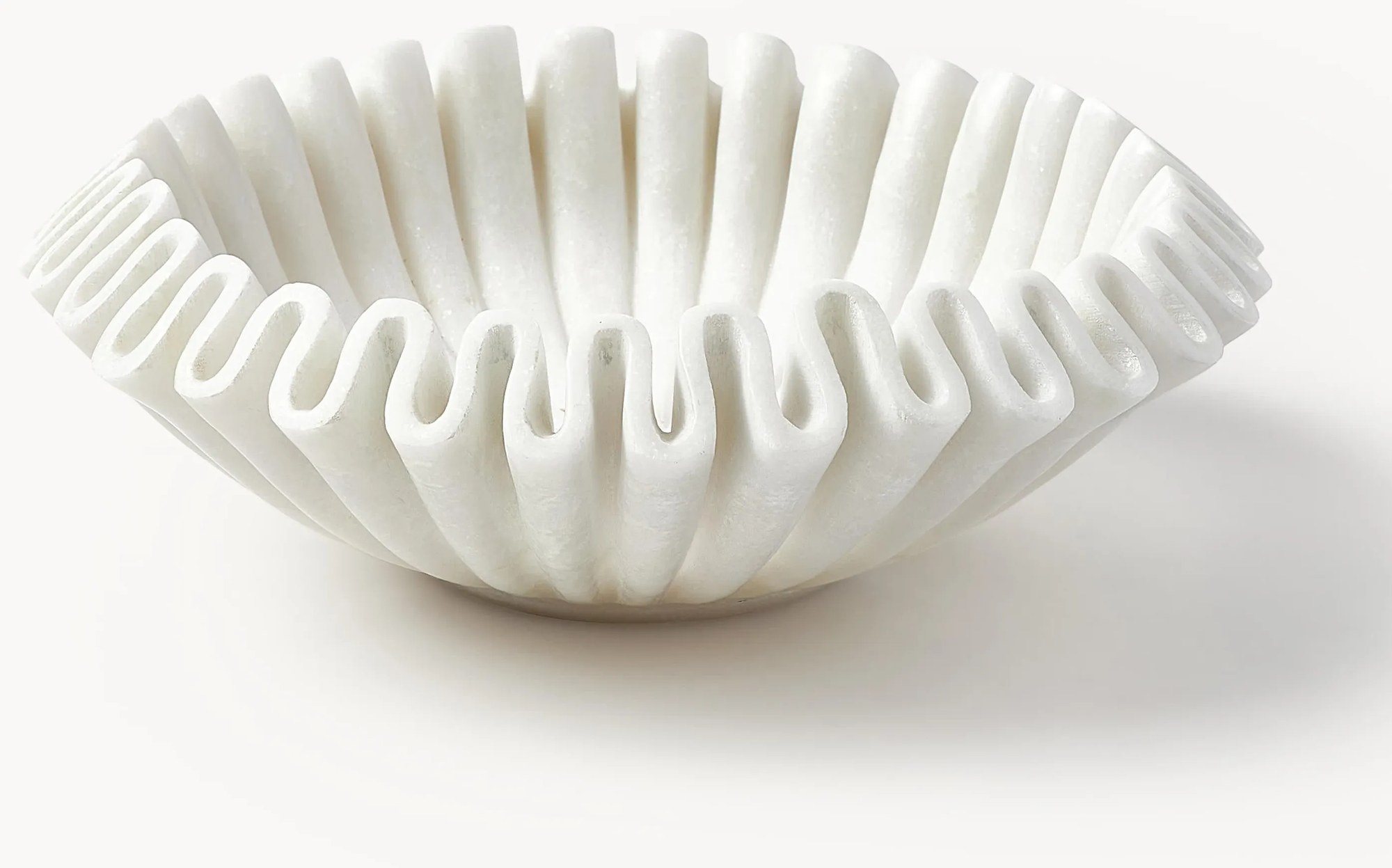 Dekoračná mramorová miska Santorini, Ø 31 cm