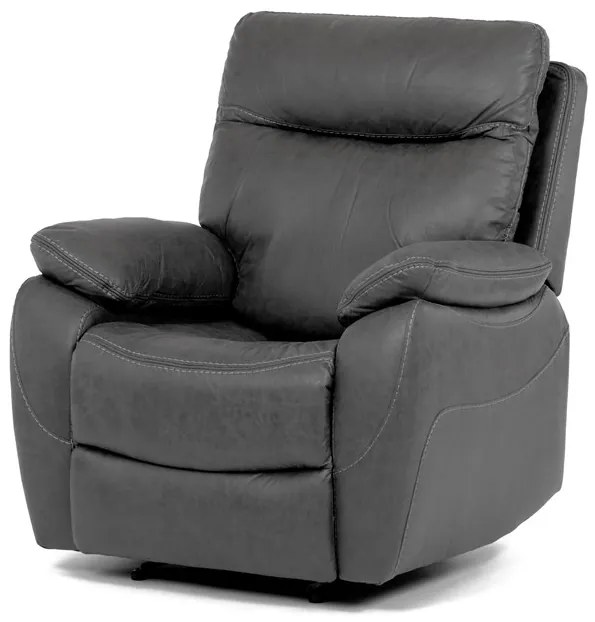 BONTEC Relaxačné kreslo, elektrické bezdrôtové ovládanie, hnedá, látka vintage, TV-4094 COF3 Farba: Šedá
