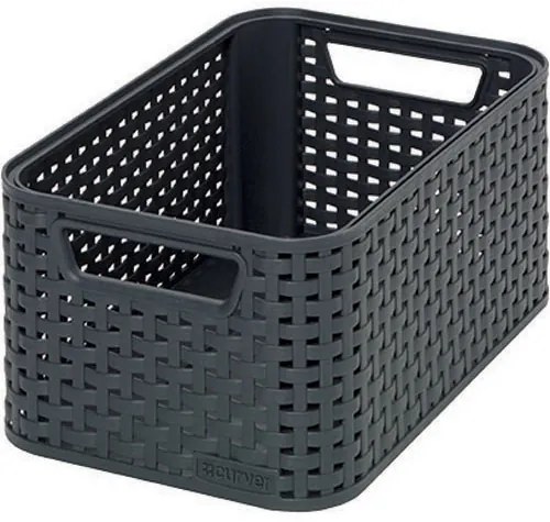 Curver Úložný box STYLE S tmavosivý