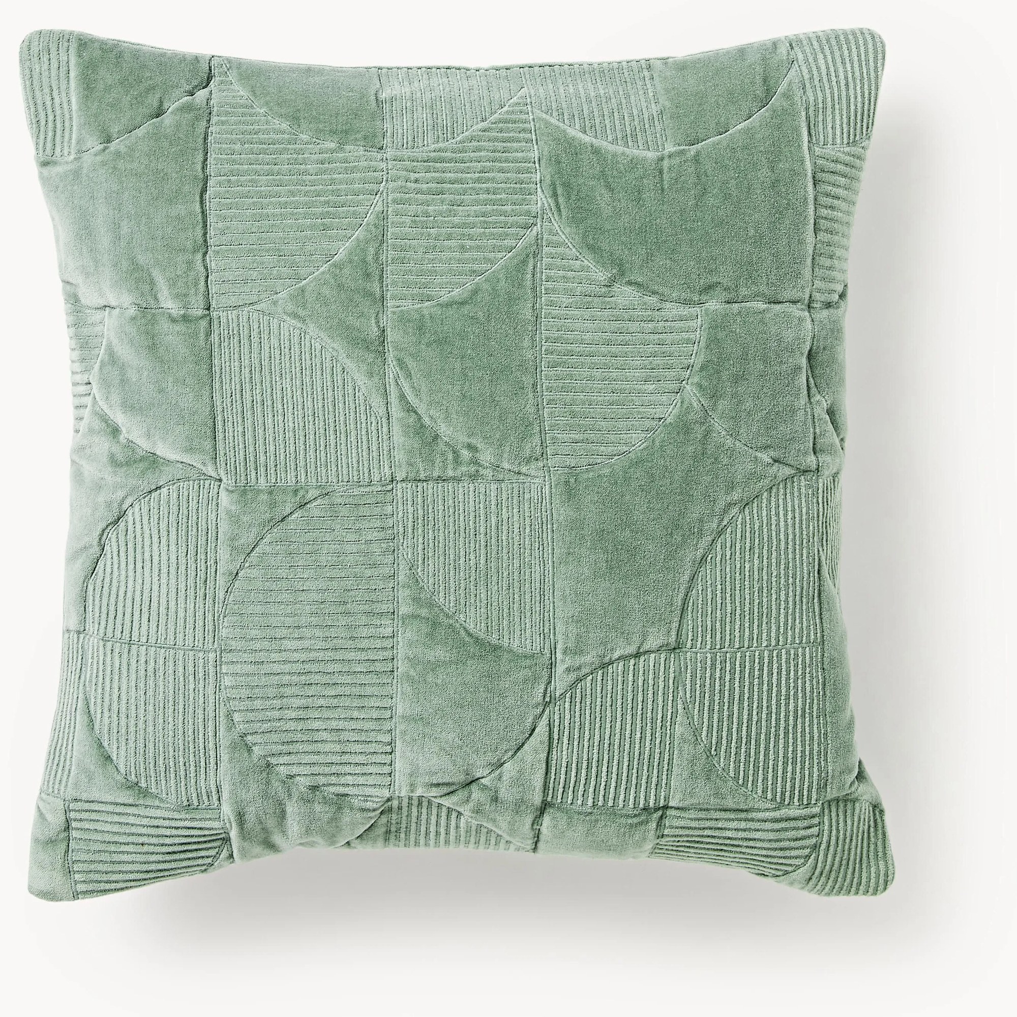 Vyšívaný poťah na vankúš s geometrickým vzorom Verina