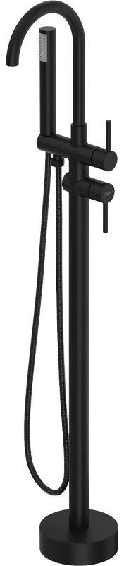 Mexen Alma Voľnostojaca vaňová batéria, čierna, 75033-70