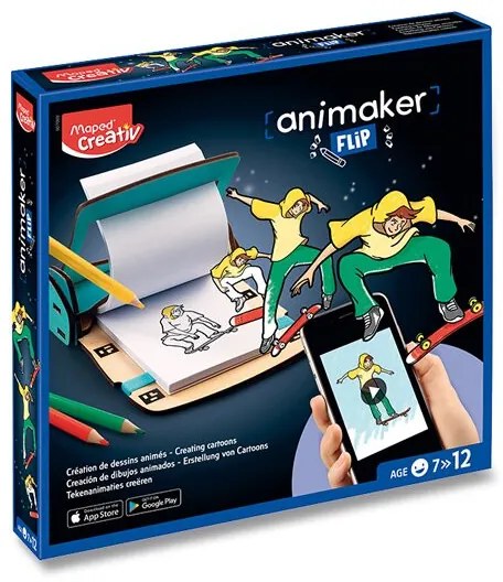 Súprava Maped Creativ Animaker Flip - Action - tvorba animácií