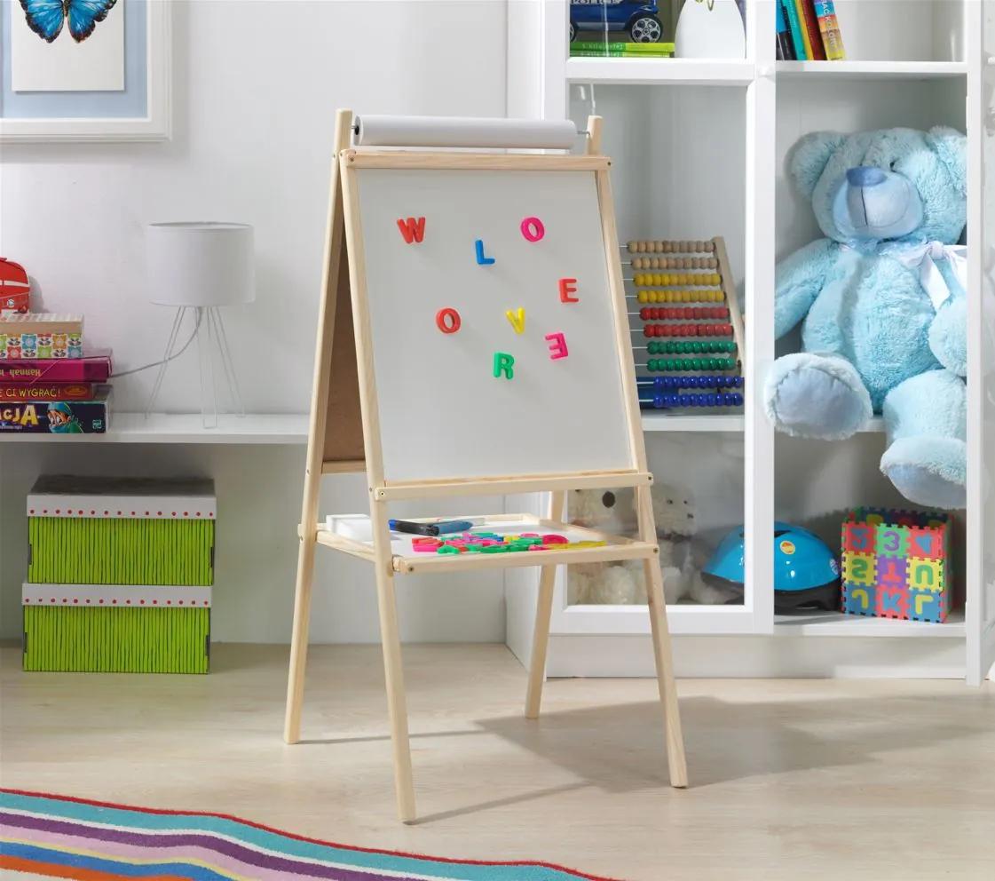 Prírodné detská magnetická tabuľa