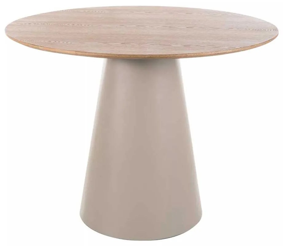 Jedálenský stôl Angel S, dub / krémová