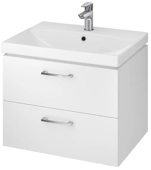 Cersanit Lara City 60, SET skrinka + umývadlo, 594x447x460 mm, biela lesklá, S801-142-DSM