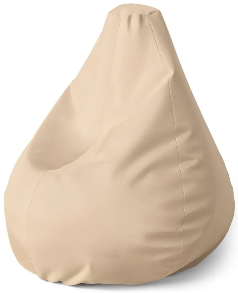 Sedací vak Pear svetlobéžová - detský, béžová