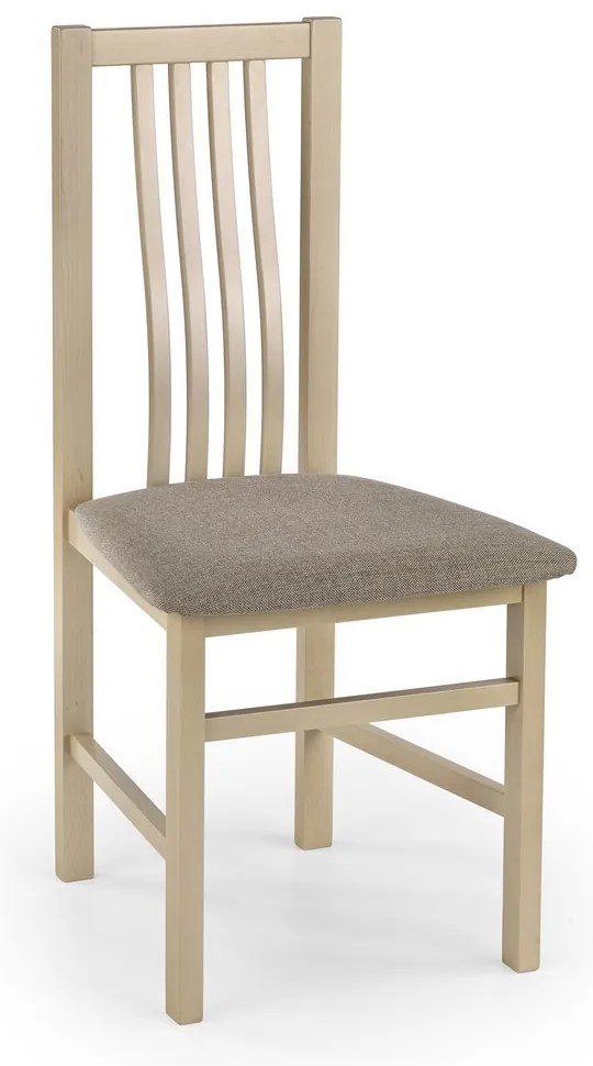 Jedálenská stolička Pavel, sivá / dub sonoma