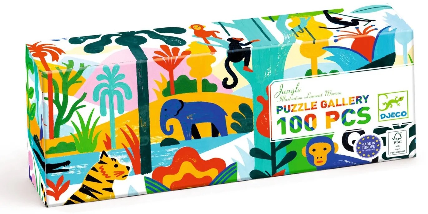 Puzzle - Džungľa - 100 ks