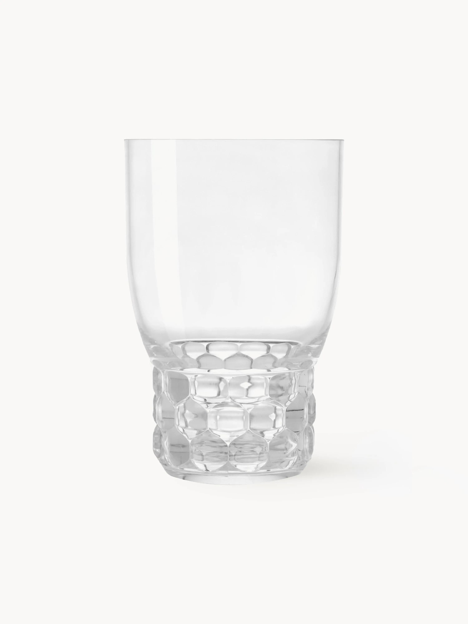 Poháre na vodu so štruktúrovaným vzorom Jellies (4 ks)