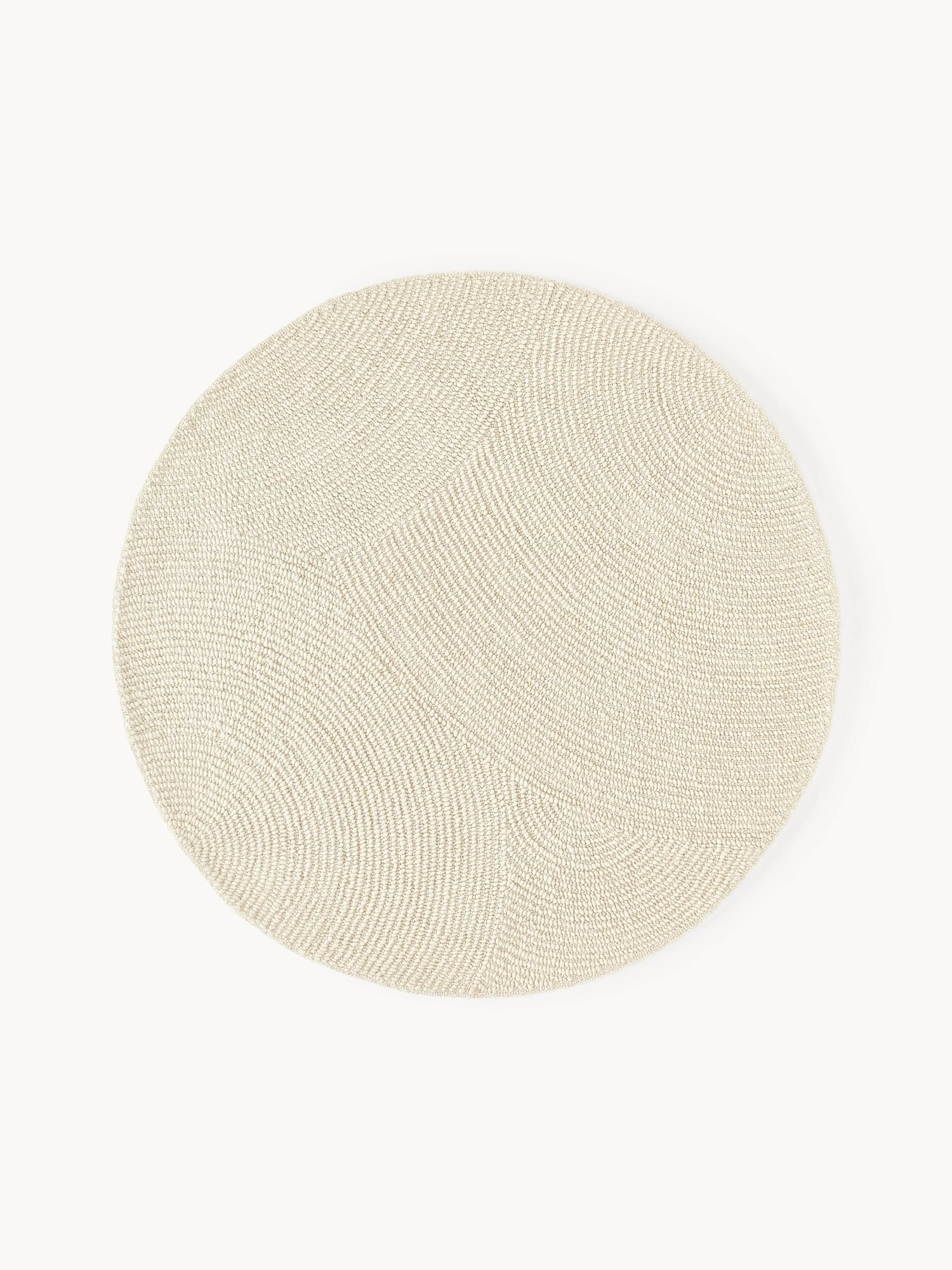 Okrúhly vlnený koberec Eleni