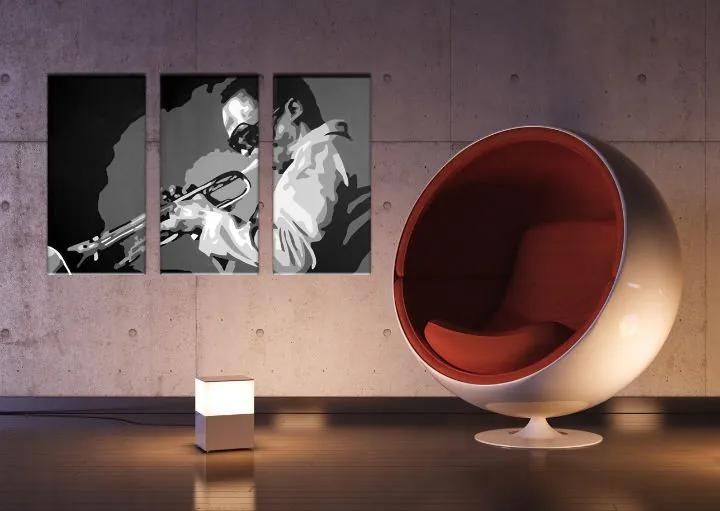 Ručne maľovaný POP Art obraz Miles Davis | rôzne rozmery