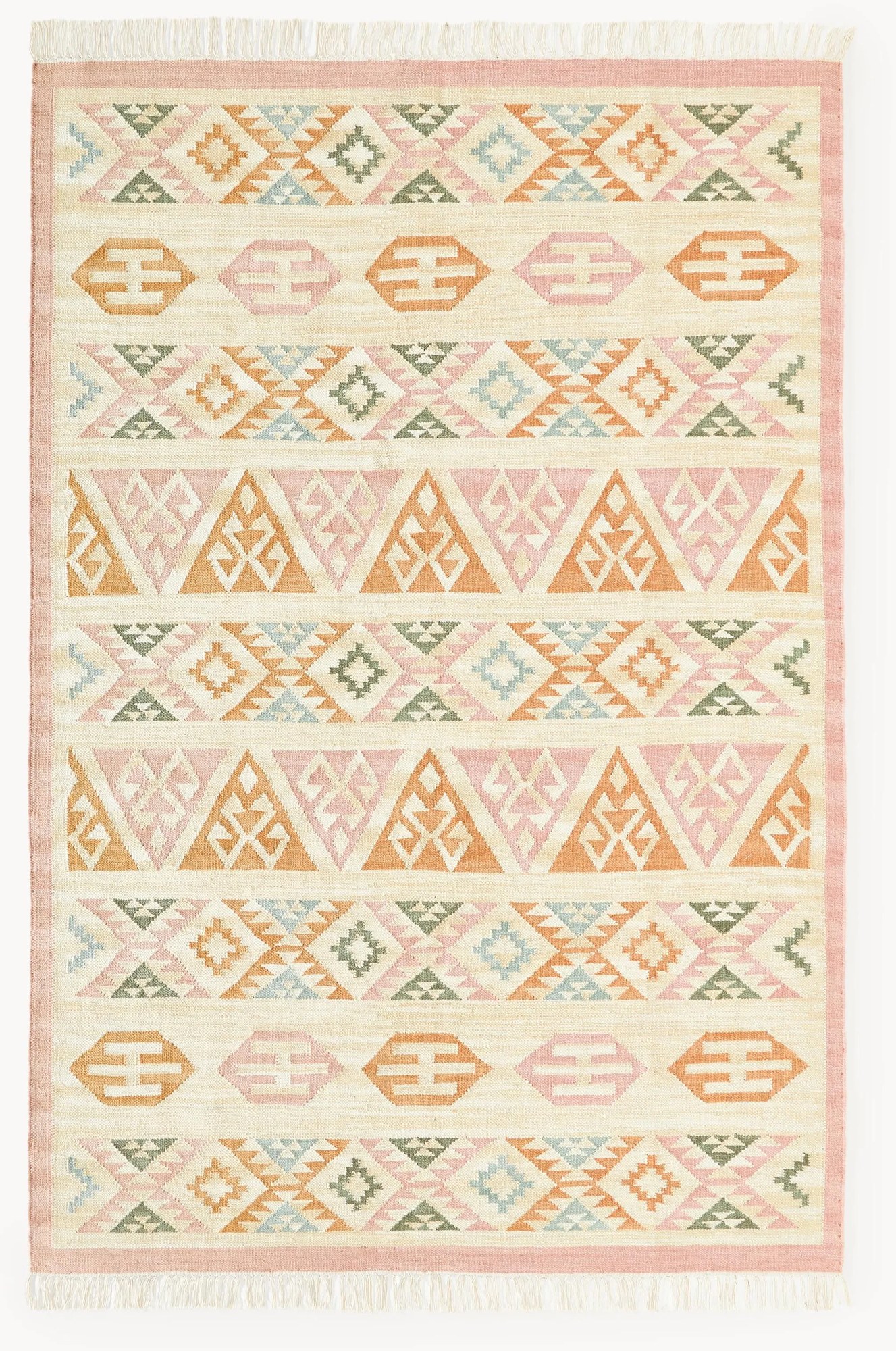 Ručne tkaný vlnený koberec Anisa