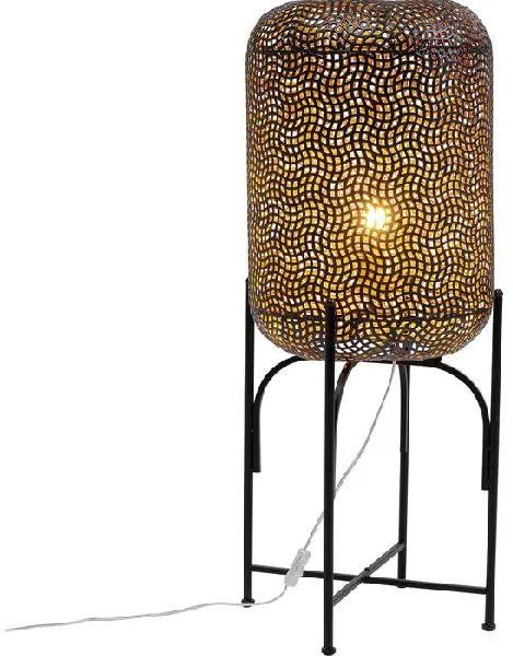 Oasis stojaca lampa čierna