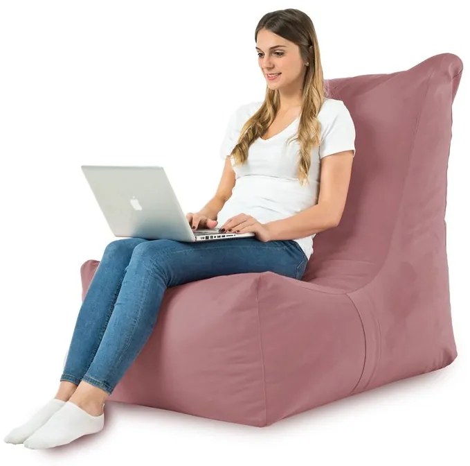 INTERMEDIC SK Sedací vak Distinto Plyš Farba: 16. Sv. ružový