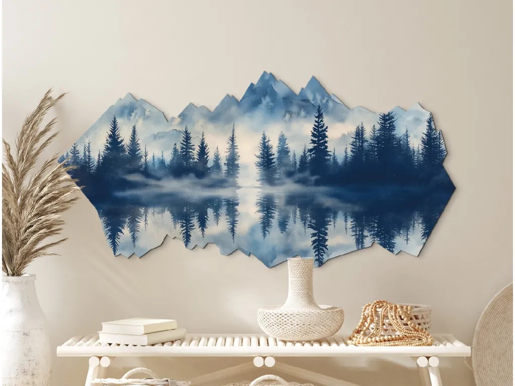 drevko | Obraz Ticho hory 37 x 75 cm