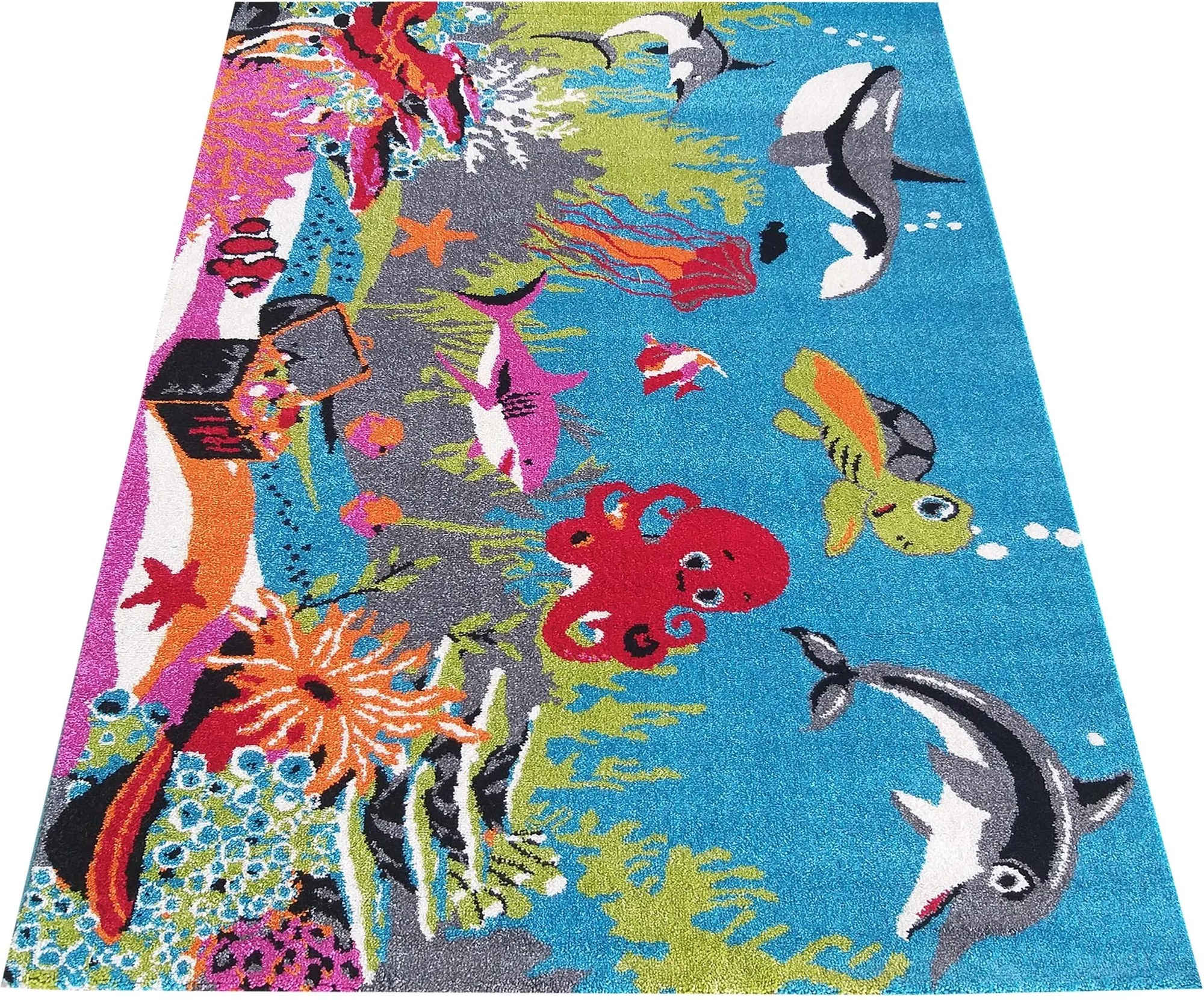 DY Detský koberec s motívom Morský svet 104 Rozmer: 400x500 cm