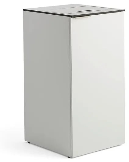 Odpadkový kôš na triedenie odpadu CELSIUS, biely, 3x21L box + 3x10L box
