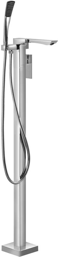 Sapho Sapho, LATUS vaňová batéria s pripojením do podlahy, nerez, 1102-10