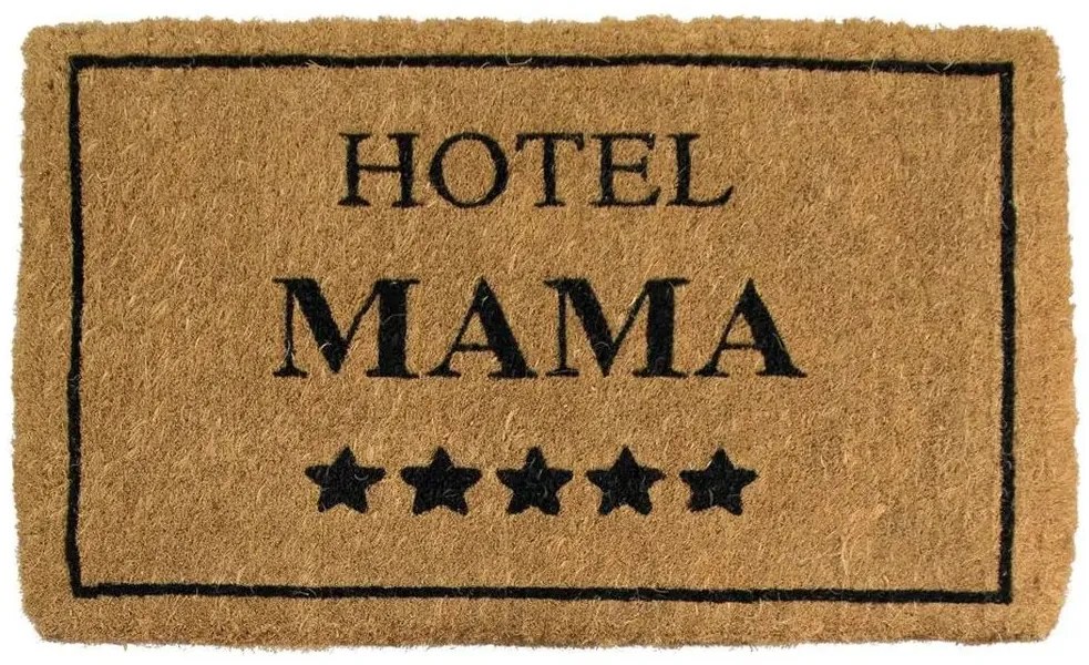 Rohožka z kokosových vlákien Hotel Mama - 75 * 45 * 4cm Rohožka z kokosových vlákien Hotel Mama - 75 * 45 * 4cm
