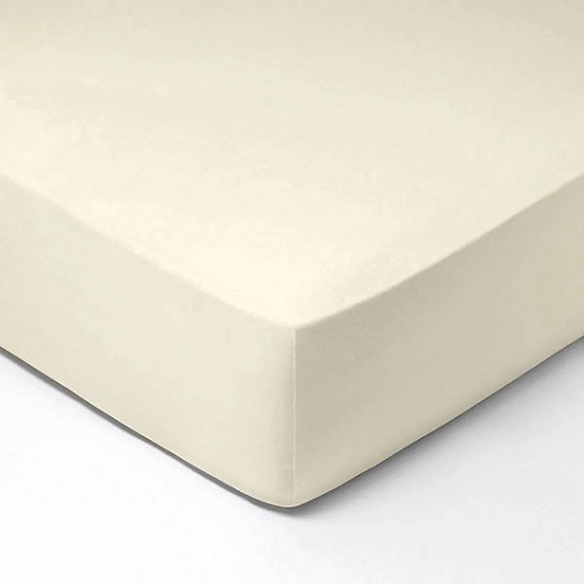 Posteľná plachta Jersey 90x200 cm Farba: 059-smotanová