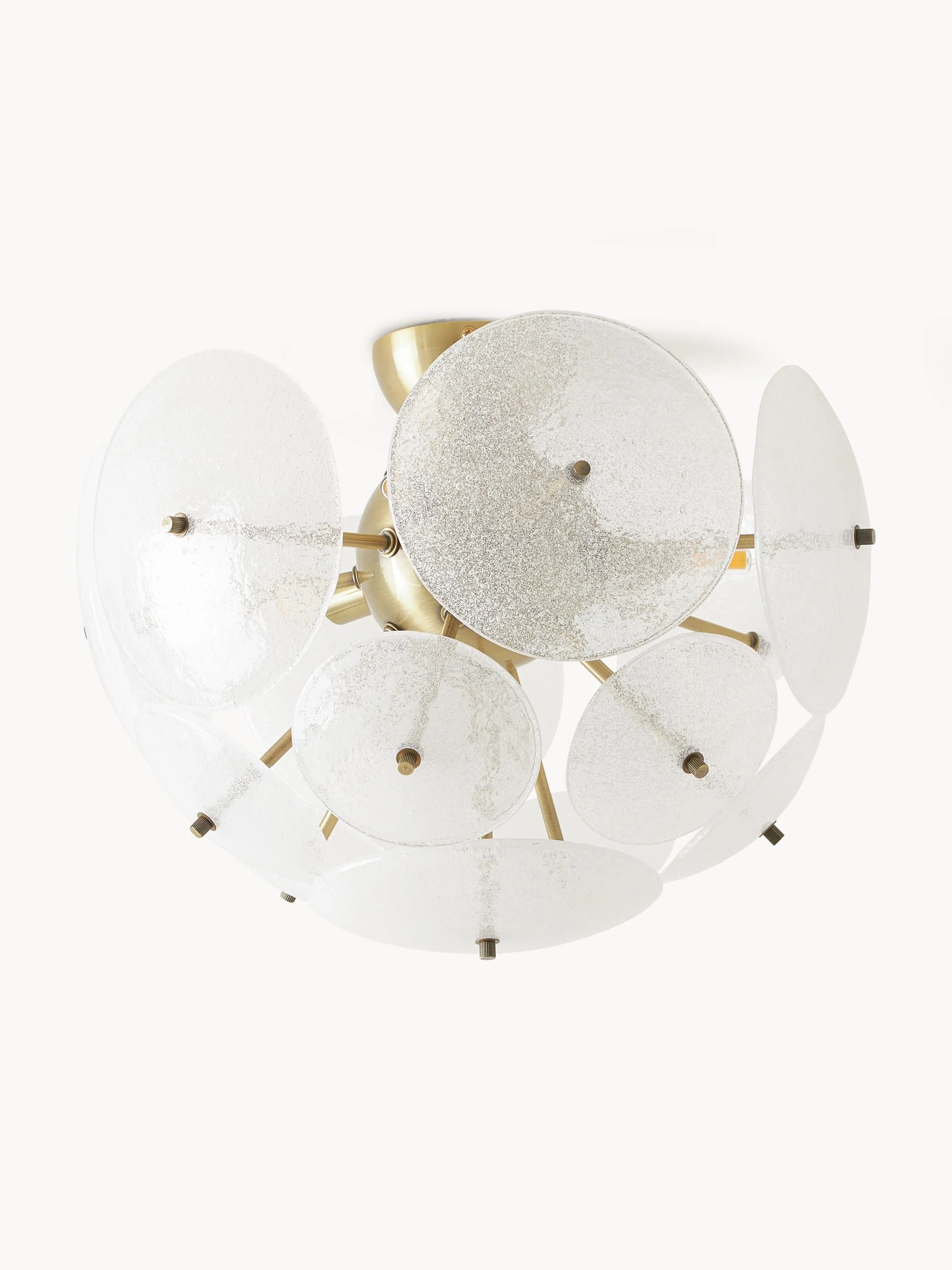 Sklenené stropné svietidlo Mireille