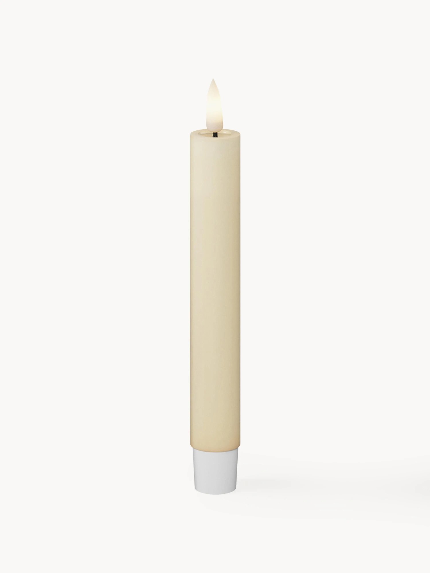Ručne vyrobené dlhé LED sviečky Real Flame, V 15 cm, 2 ks