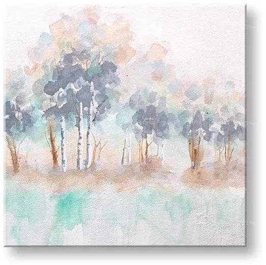 Maľovaný obraz na stenu STROMY 60x60 cm