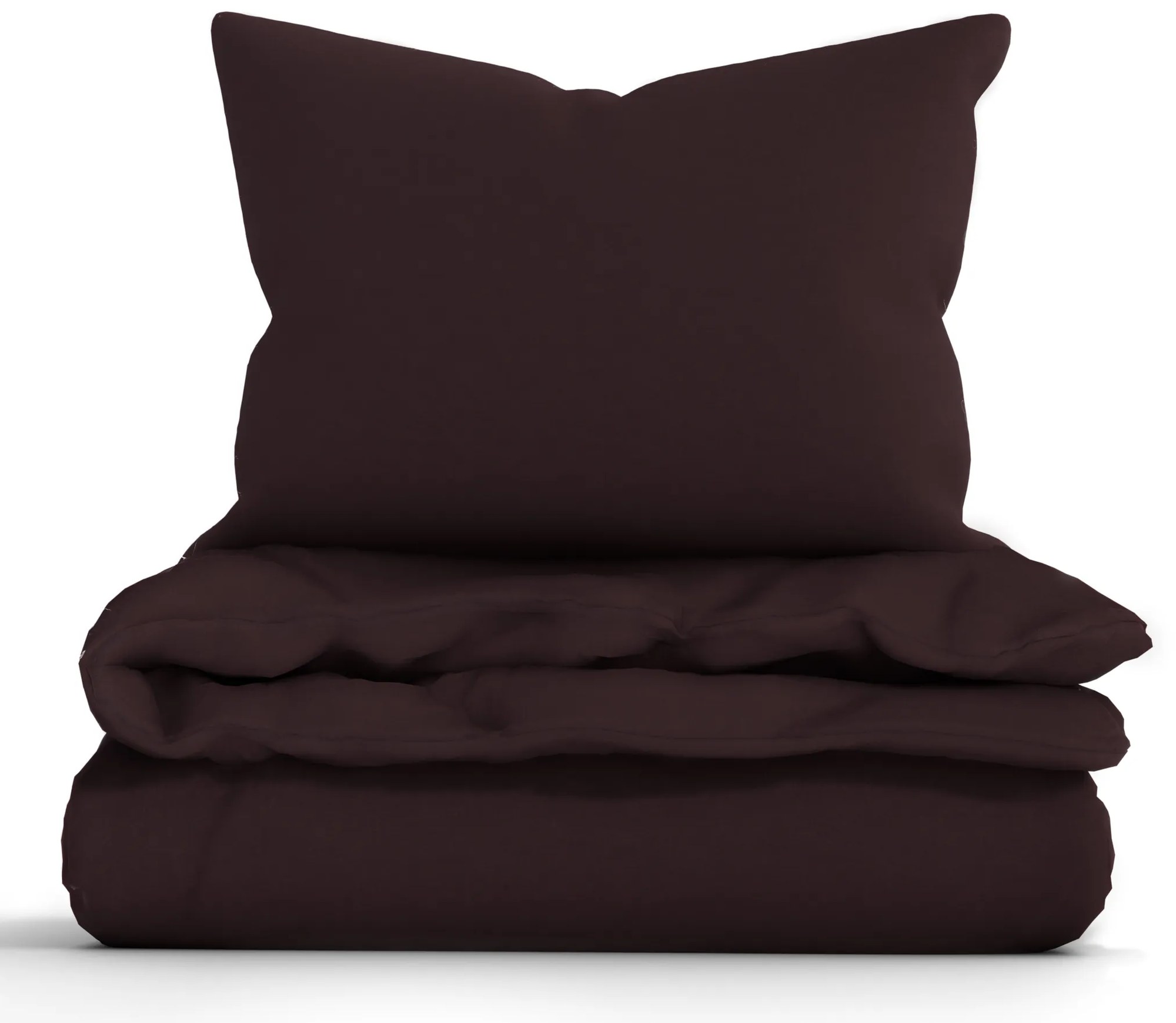 Bavlnené obliečky Renforcé – Jasmine tmavo hnedá