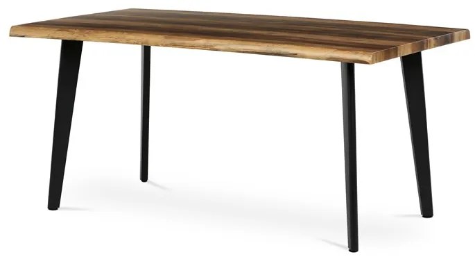 Autronic BONTEC Jedálenský stôl 160x90cm, mdf, sivý dub, HT-F4416 GREY Farba: Hnedá