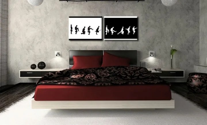 Ručne maľovaný POP Art obraz Monthy Python 2 dielny mp