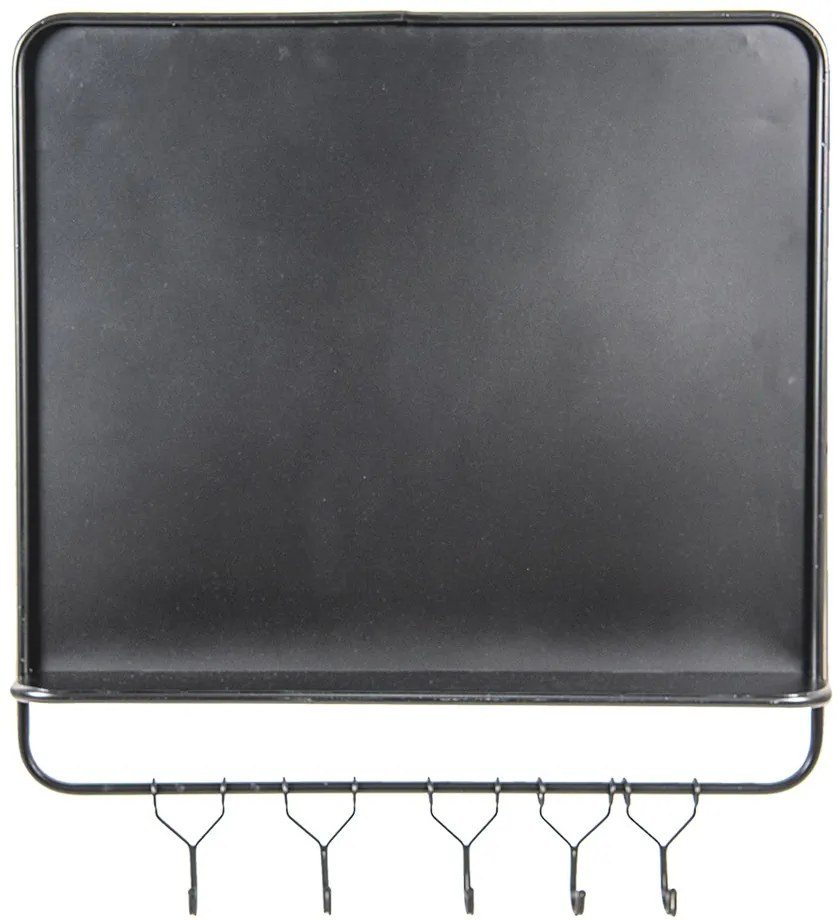 Granitová nástenná magnetická tabuľa s háčikmi - 60*8*66 cm