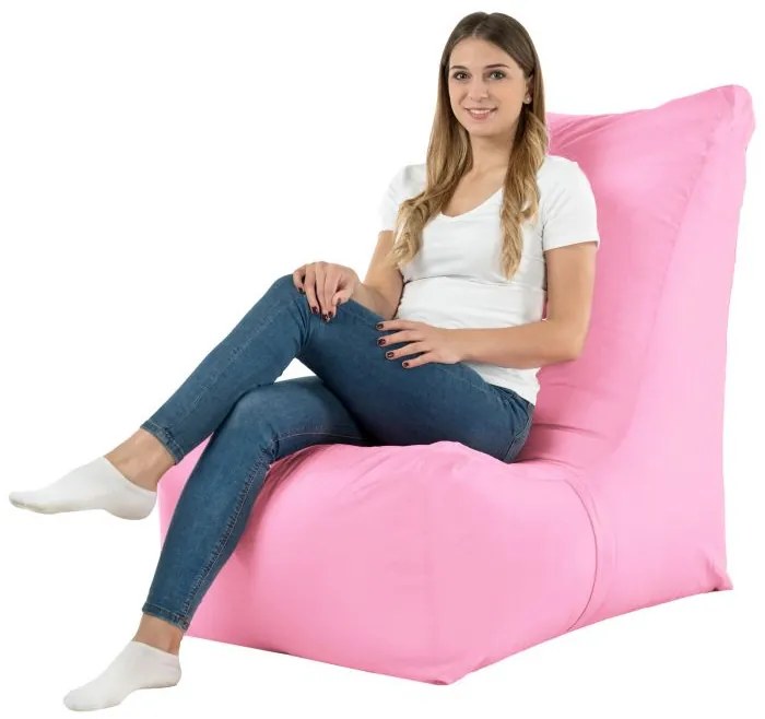 Sedací vak DISTINTO Nylon vodeodolný Farba: 20. Sv. ružový