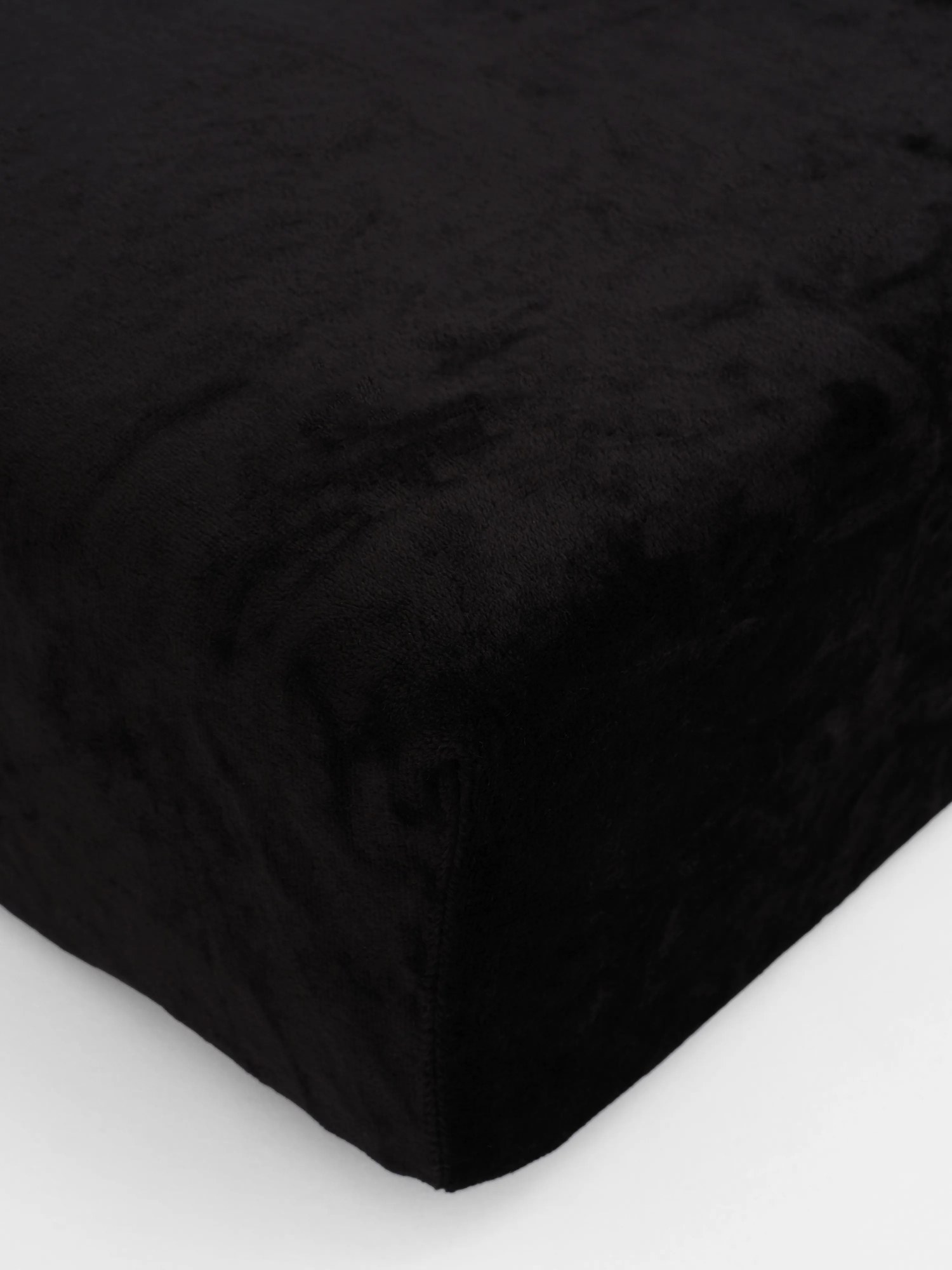 Plachta mikroplyš Deluxe 90 x 200 cm - čierna