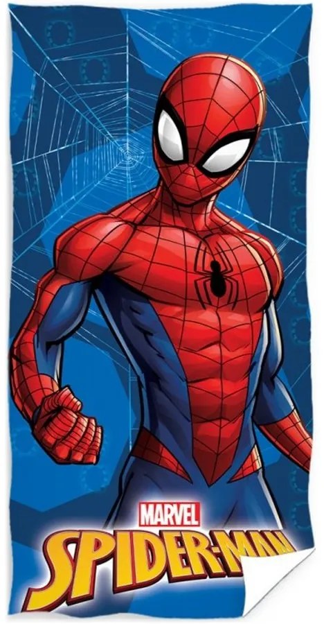 Bavlnená plážová osuška Spiderman - MARVEL - 100% bavlna - 70 x 140 cm