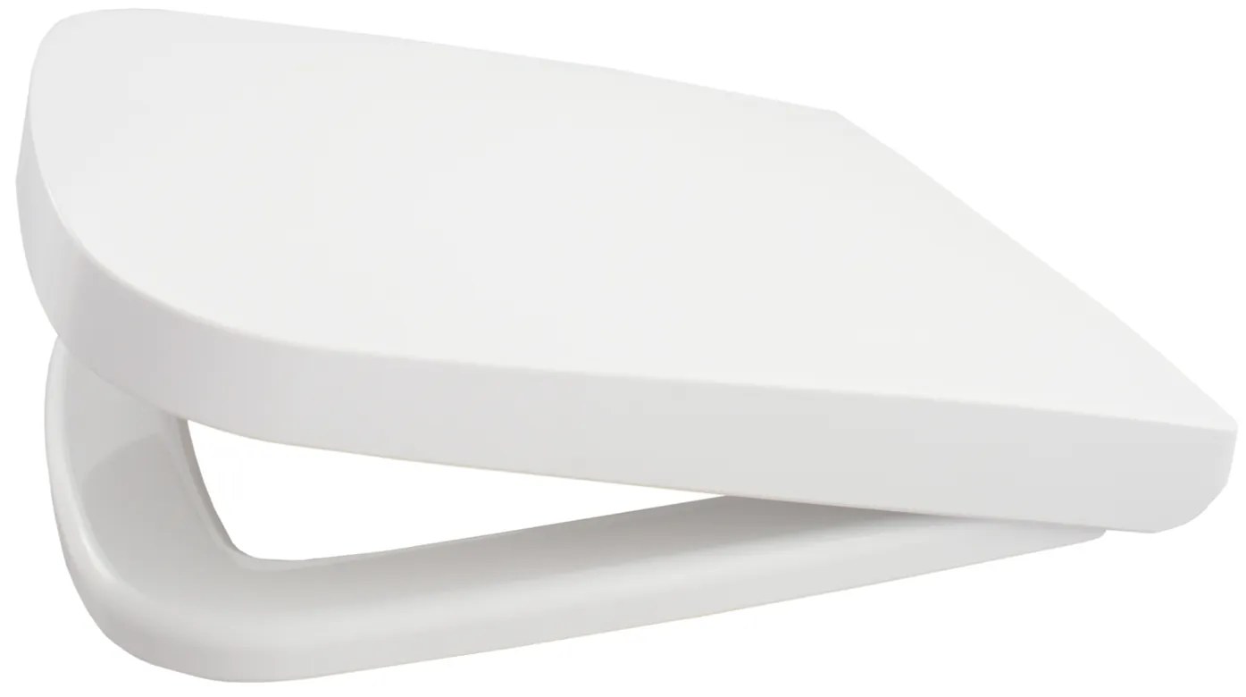 Gamma Vila D5, toaletné WC sedadlo s pomalým zatváraním, biela, GMA-D5