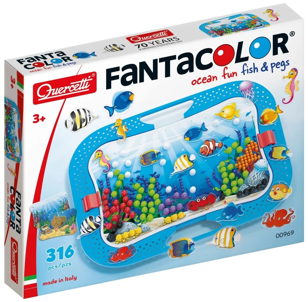 Mozaika Fantacolor - zábava v oceáne - ryby - 316 ks