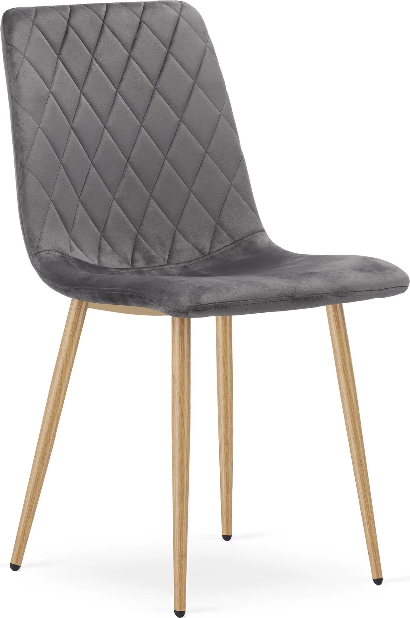 Kreslo TURIN - tmavosivý zamat