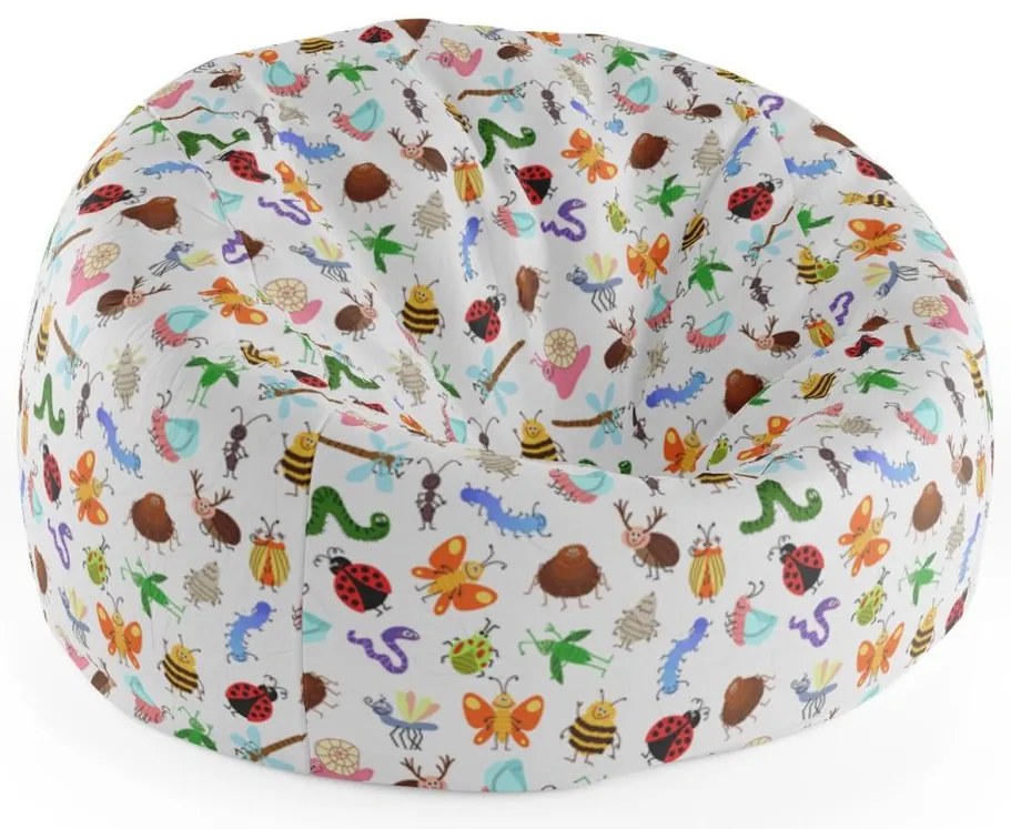 Sedací vak Cocoon hmyz, farebná