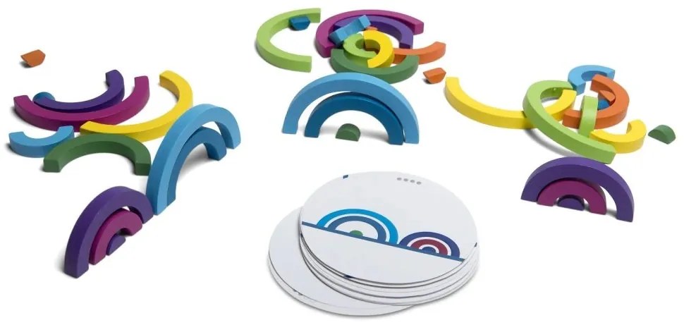 Logická hra - skladáme dúhu