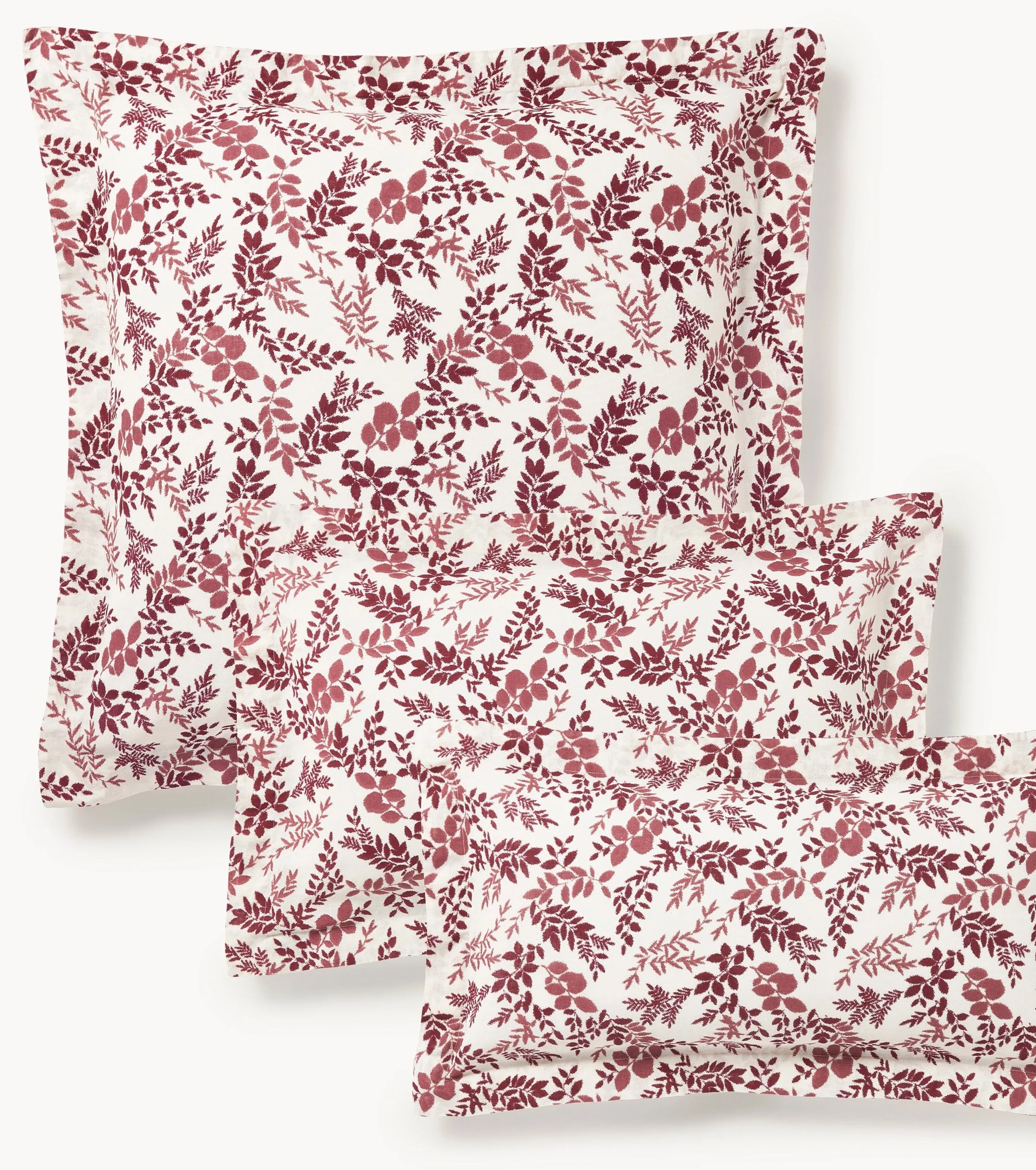 Obliečka na vankúš s potlačou listov Pola