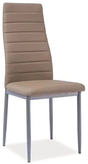 Jedálenská stolička Cronus, béžová / sivá