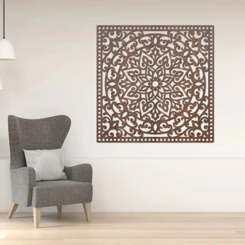 Drevený panel s mandalou orientálna mandala | SENTOP HDF0514