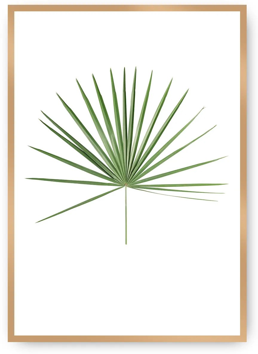 Plagát Tropical Leaf Green