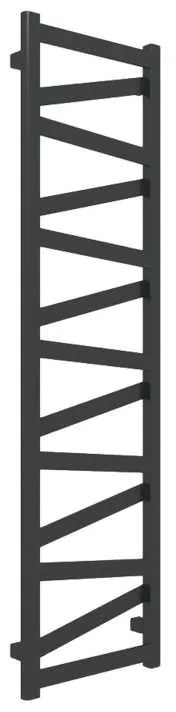 Terma Vipera 1470x400 vodný/elektrický radiátor RAL 9005 Pololesk ZS