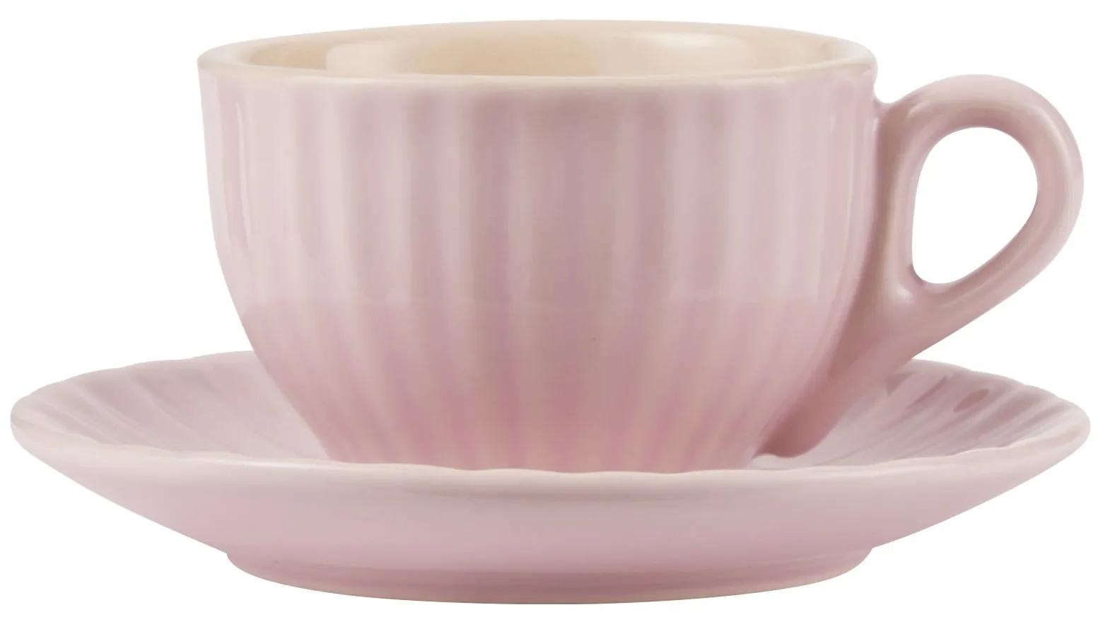 Ib Laursen šálka s tanierikom na espresso Mynte English Rose 100 ml