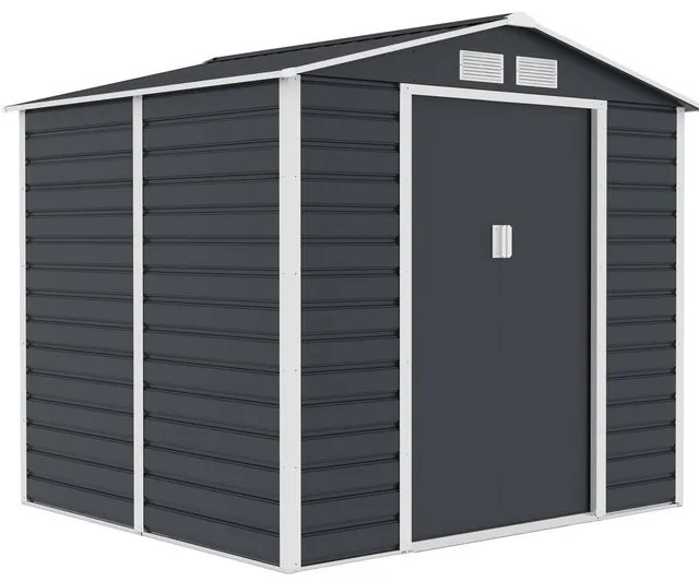 Záhradný domček G21 GAH 407 - 213 x 191 cm, antracitový 63900690