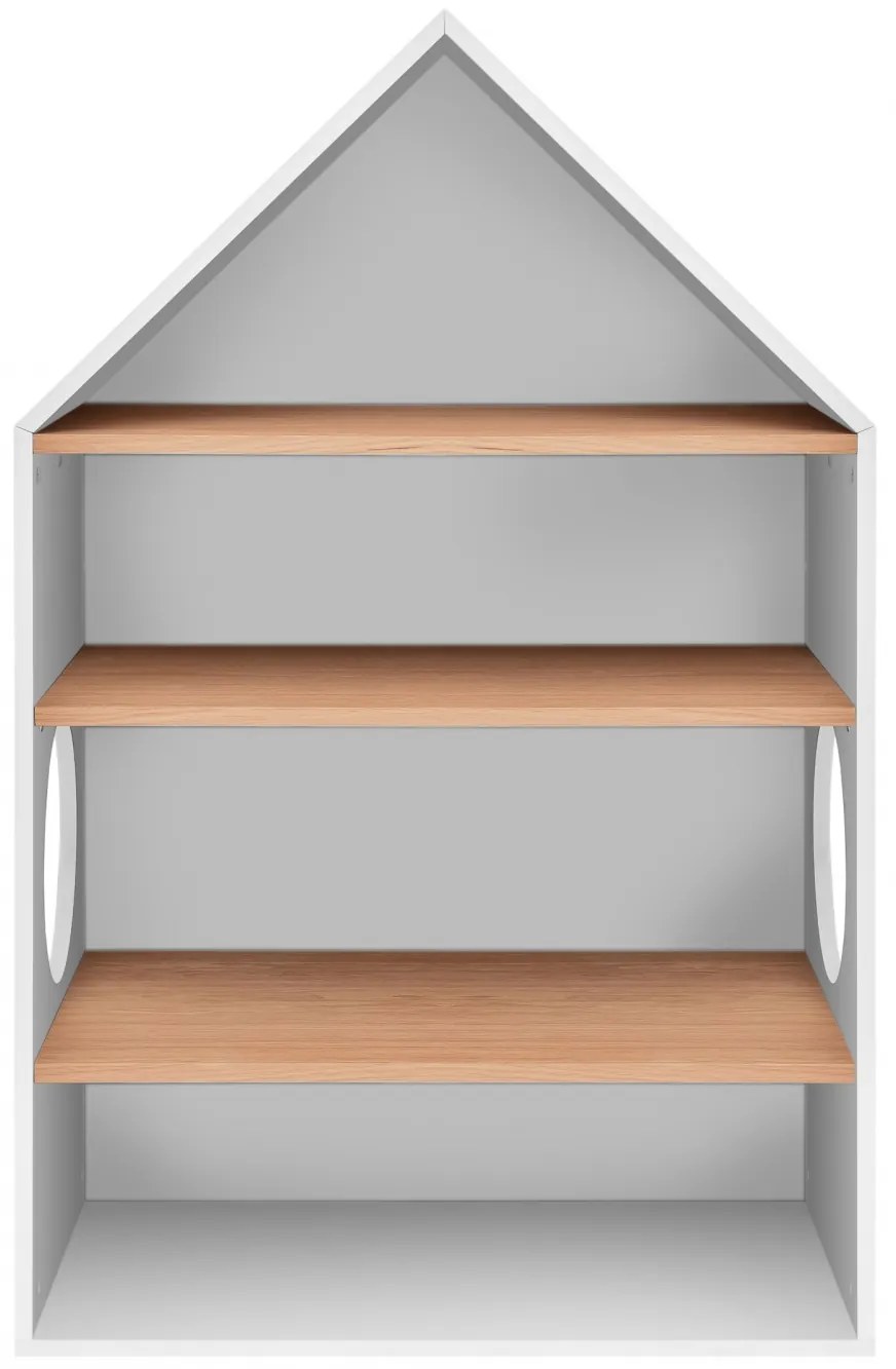 Bellamy Detský regál Nomi - domček (2v1)