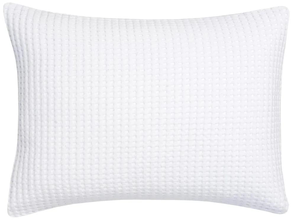 Vandyck Luxusná obliečka na vankúš Home Piqué waffle 40x55cm White - bílá